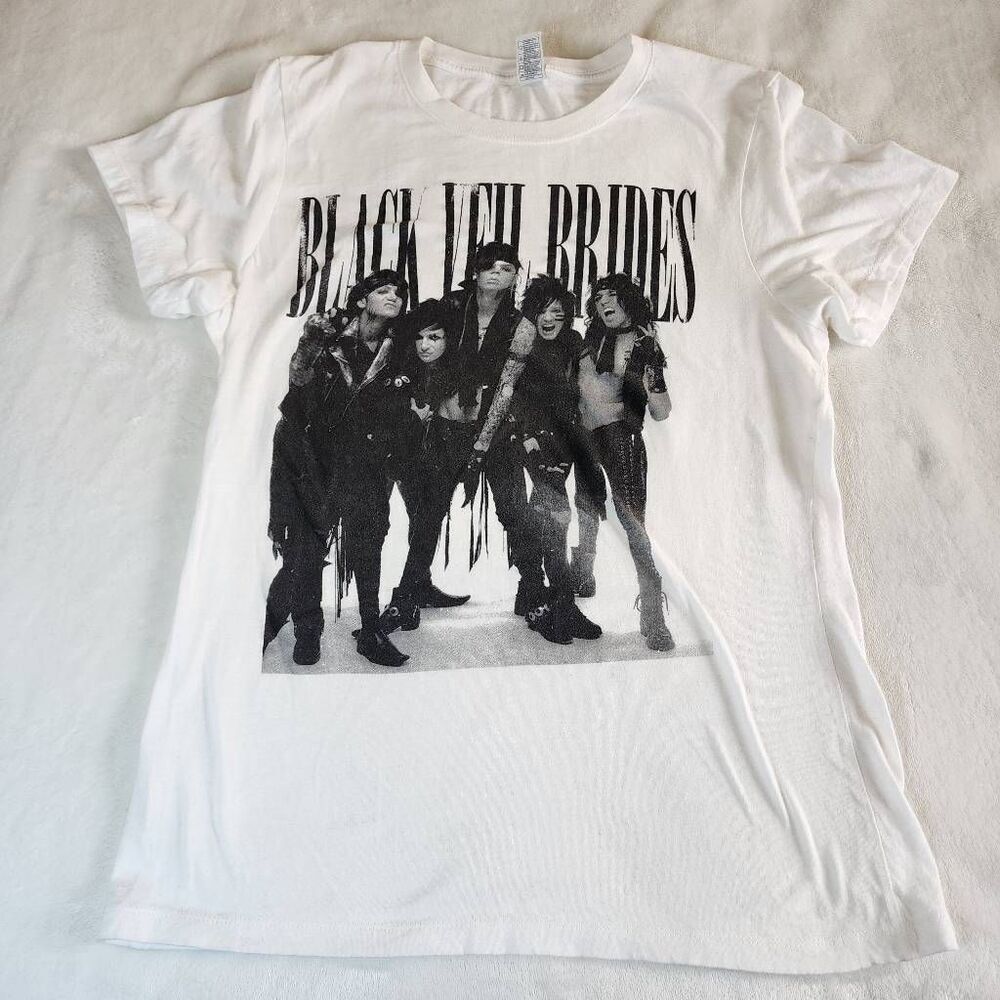 Startee Black Veil Brides white Graphic Tshirt Size XL